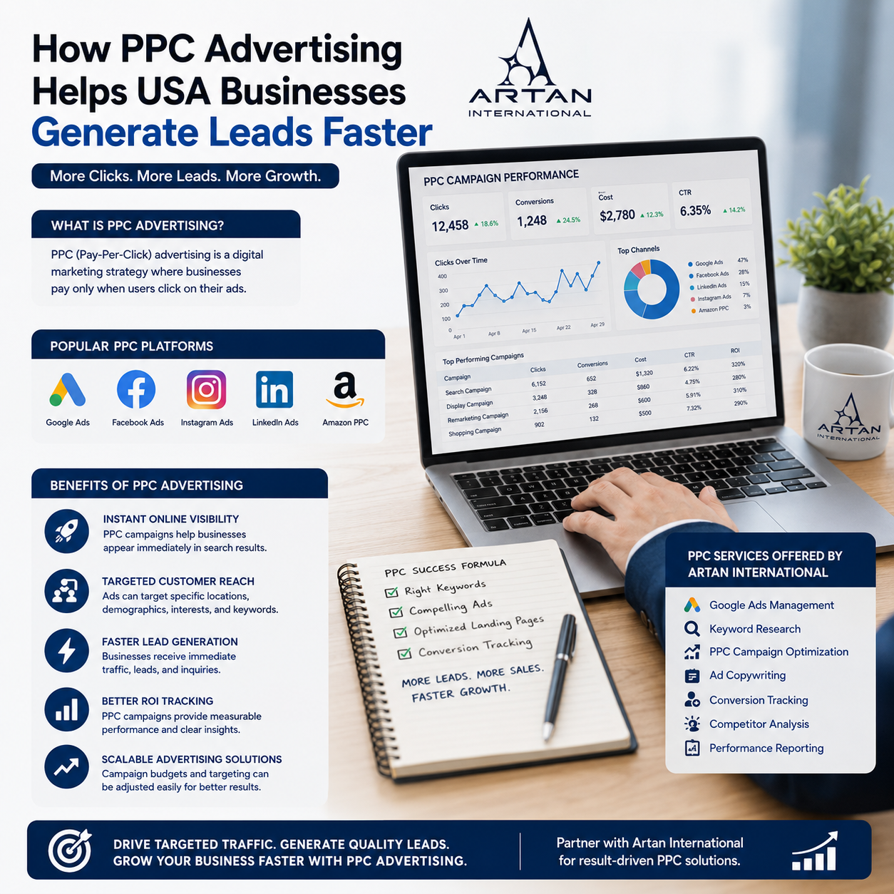 How PPC Advertising Helps USA Businesses Generate Leads Faster