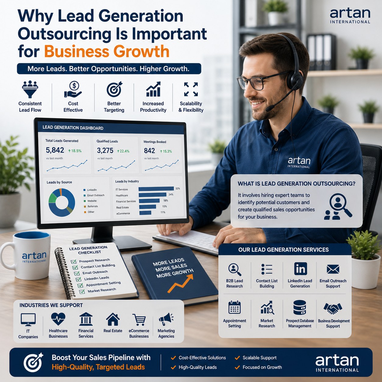 Why Lead Generation Outsourcing Is Important for Business Growth