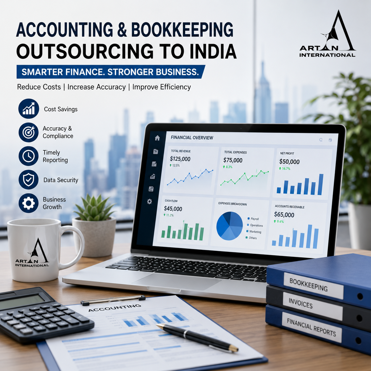 Why USA Businesses Are Outsourcing Accounting and Bookkeeping Services to India